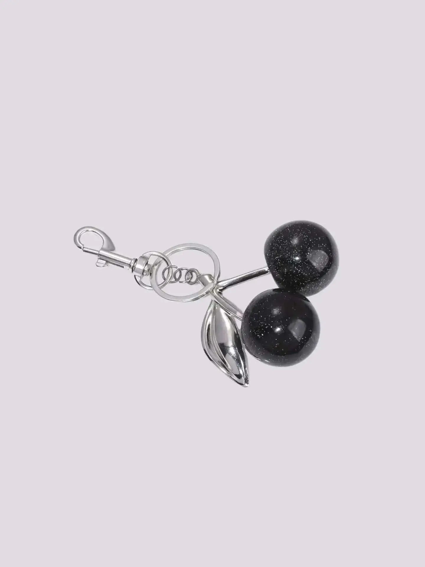 BLACK CHERRY BAG CHARM